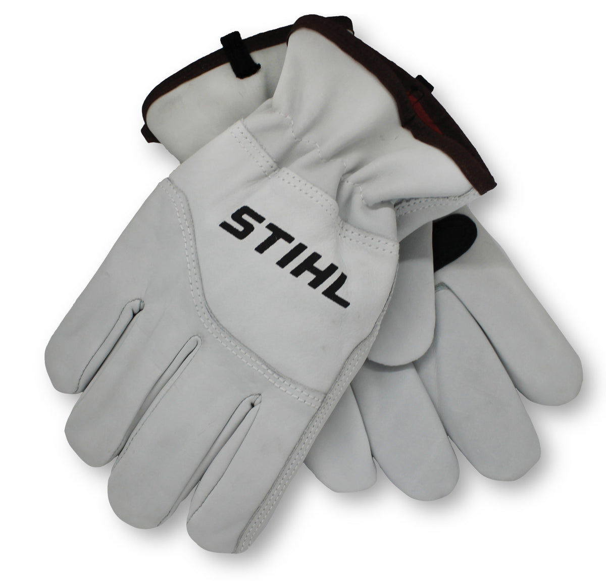 Leather Work Gloves - M