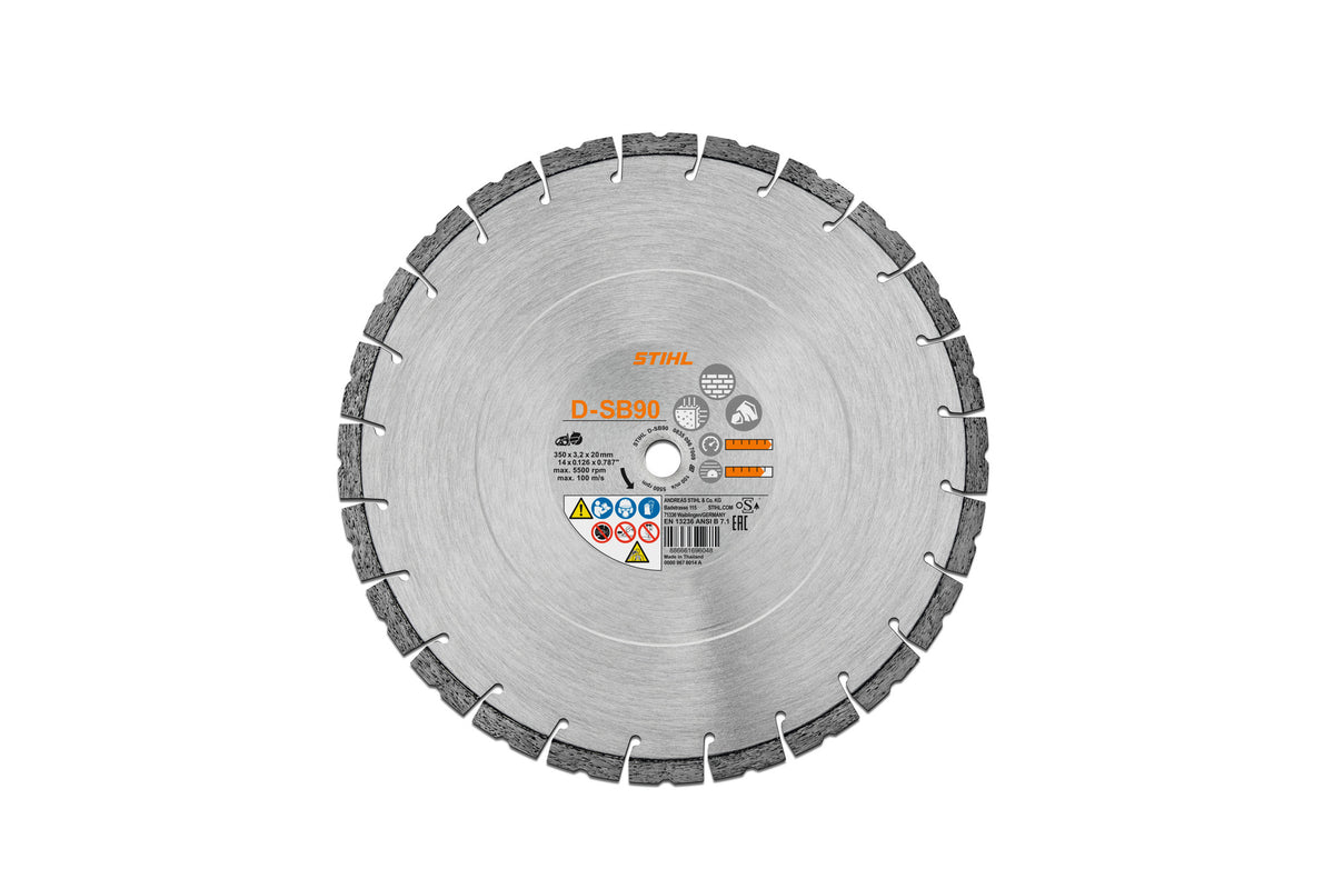 16" Diamond Cutting Wheel - Concrete/Hard Rock SB90