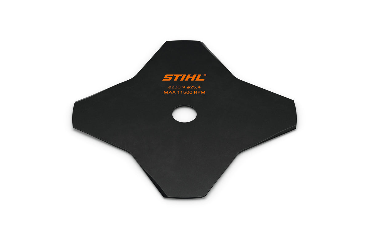 Grass Cutter Blade, 4 Cutters, 230mm, 20mm Arbor